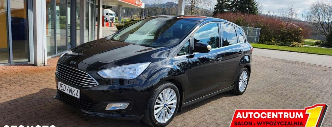 Ford C-MAX cena 36900 przebieg: 187000, rok produkcji 2016 z Pieniężno małe 742